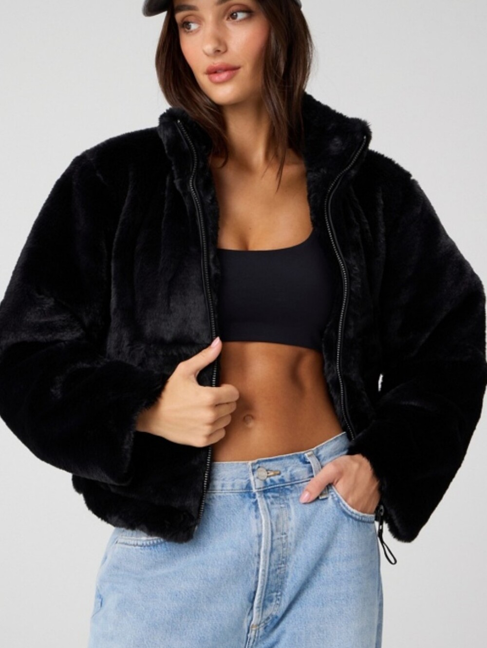 Vintage Knapp Studio Super Soft faux Fur Jacket